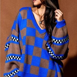 Dressed in LALA So Money Oversized Sweater